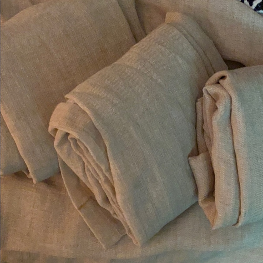 ***TWO***-💥NATE BERKUS ROD POCKET CURTAIN💥
